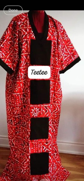Brkkytee Robe longue africaine Maxi, robe africaine gratuite