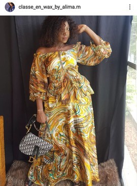 COLOR-JOY LONG DRESS