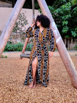 Robe ELEGANCIA bogolan