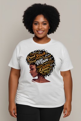T-shirt - "Black Mom"