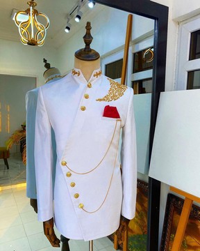 The “Vajiralongkorn“ men’s safari royal ceremonial suit