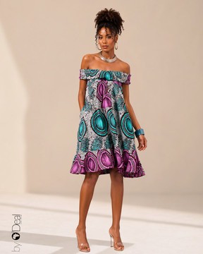 Asymmetric mini kimono/ tunic dress - chiffon beach scarf