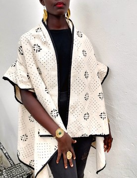 Afro kimono bogolan