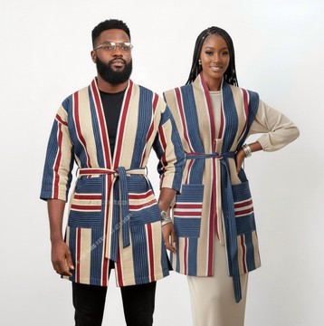 Tenues de couple en aso oke