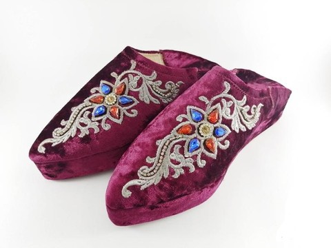 Babouche féminine artisanale de mode