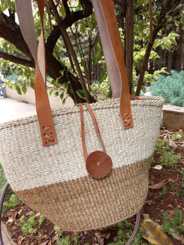 Sacs à main africains, sacs à main en sisal, Sacs à main à bandoulière, kiondo