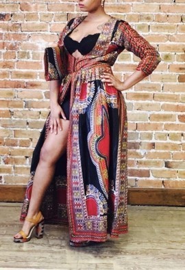 Ankara Dashiki Duster