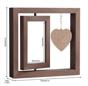 Cadre photo en bois
