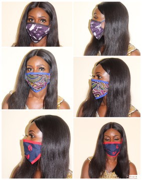 10PCS Cotton Face Mask, Breatheable Cotton Face mask, Handmade Protective Face Mask
