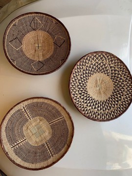 3 pcs 41cm Large handmade tonga baskets