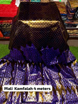 Original Mali Fashion Bazin 4 meters/African Bazin Fabric/African Women Fabric/ Grand Boubou Fabric