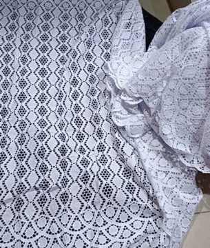 Tissu en dentelle Cord Lace, 5 yards