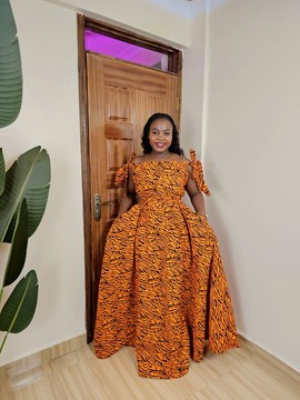 Off-Shoulder Maxi dress