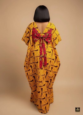 Ankara V-Back Maxi Boubou