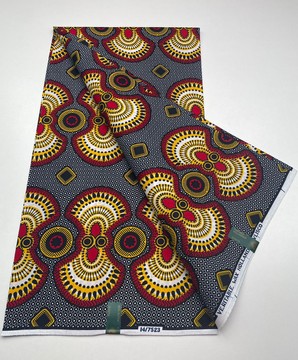 Tissu wax africain Ankara fabric imprimée wax motif