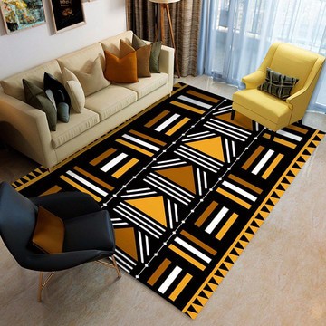 African Carpet Rug Abstract Print (LARGER SIZES AVAILABLE)