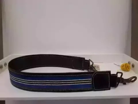 Artys - Handbag Handle- Black Leather