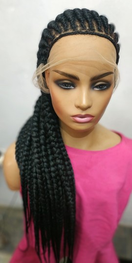 Braids wig,wig for black women, full lace wig,feedin cornrows ,free shipping