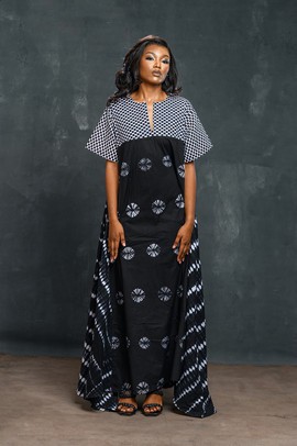 Robe kpéku papillon