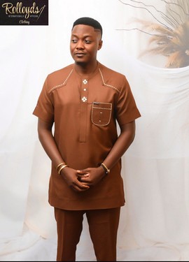 Caftan 2 pièces classique pour gentleman