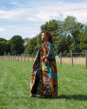 Kimono à capuche “Nila”