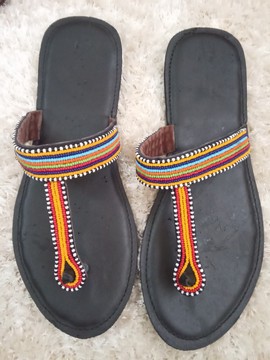 African Maasai Women sandals
