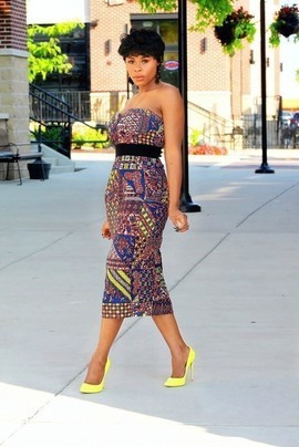 ALIMAT AFRICAN PRINT DRESS