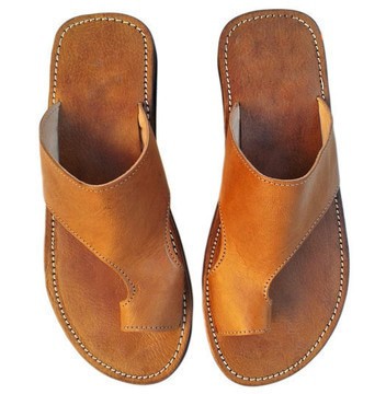 BIG SALE! Genuine Leather Sandals Simply and Pratical Handmade By Cuiroma Craftsmen in Morocco