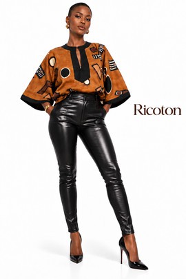 Tunique courte oversize afro chic