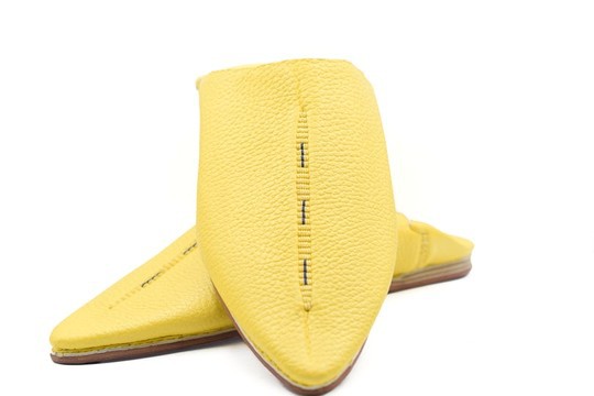 Genuine genuine leather slippers
