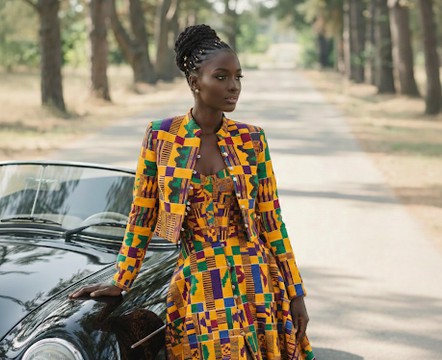 African Culture Wedding Dress Bridal Cover-Up Jacket