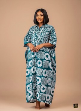 Chemise Bubu émeraude