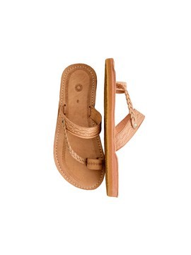 Handmade Real Leather Sandal - Natural Comfort and Artisanal Elegance