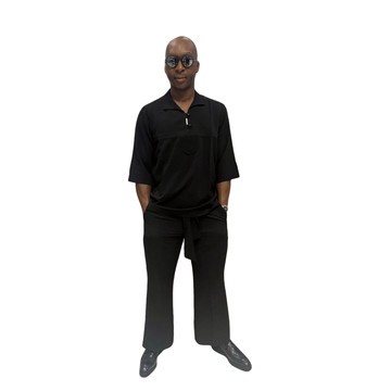 Black Cotton Matching Outfit