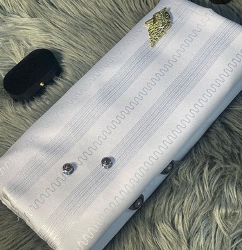 White fabric for men, Men fabrics(6 yards)