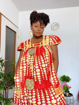Comfy dress (Cameroonian  Kabba)