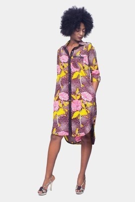 African Print dress,Ankara dress, Shirt Dress,Kitenge dress,African Womens Clothing,Womens Clothing