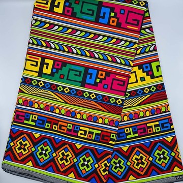 Wax fabrics 100% cotton 2 yards 1m80 "graphics" "