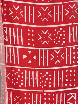 Satin/Soie  en motif du tissu wax MAJEKODUNMI