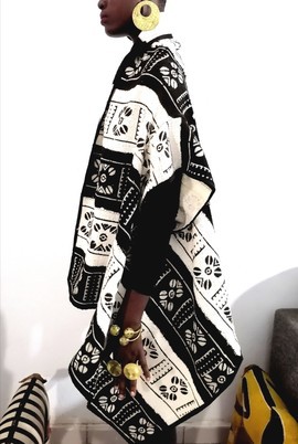 Afro kimono bogolan