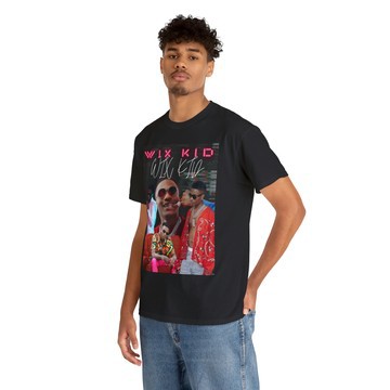 Wizkid Afrobeat T-Shirt | Pop Culture Summer Festival Tee | African Music Graphic Cotton Shirt
