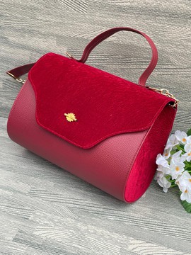 Wax fabric bag
