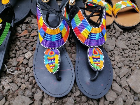 Sandales de gladiateur africain / sandales maasaï / sandales de gladiateur africain