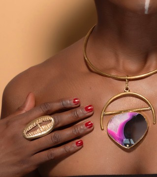 Bague en bronze « Makéda »