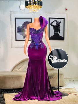 Embellished dress with tulle train, prom dress wedding dresses, engagement and evening gown