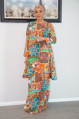 OWOPEJU BUBU KAFTAN DRESS