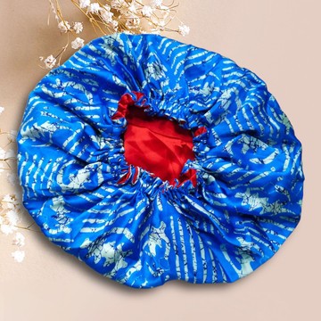 Reversible silk beanie / satin nightcap / hair accessories for women