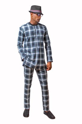 African Men Clothing, African Prom Suit, 2PC African Mens Clothing, African Wedding Men