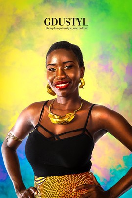 Fulani necklace "ASSY The elegant"