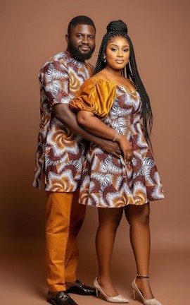 Vibrant Couple Attire: Embrace Tradition with Style